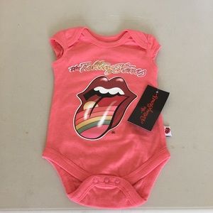 Baby rolling stone onesie
